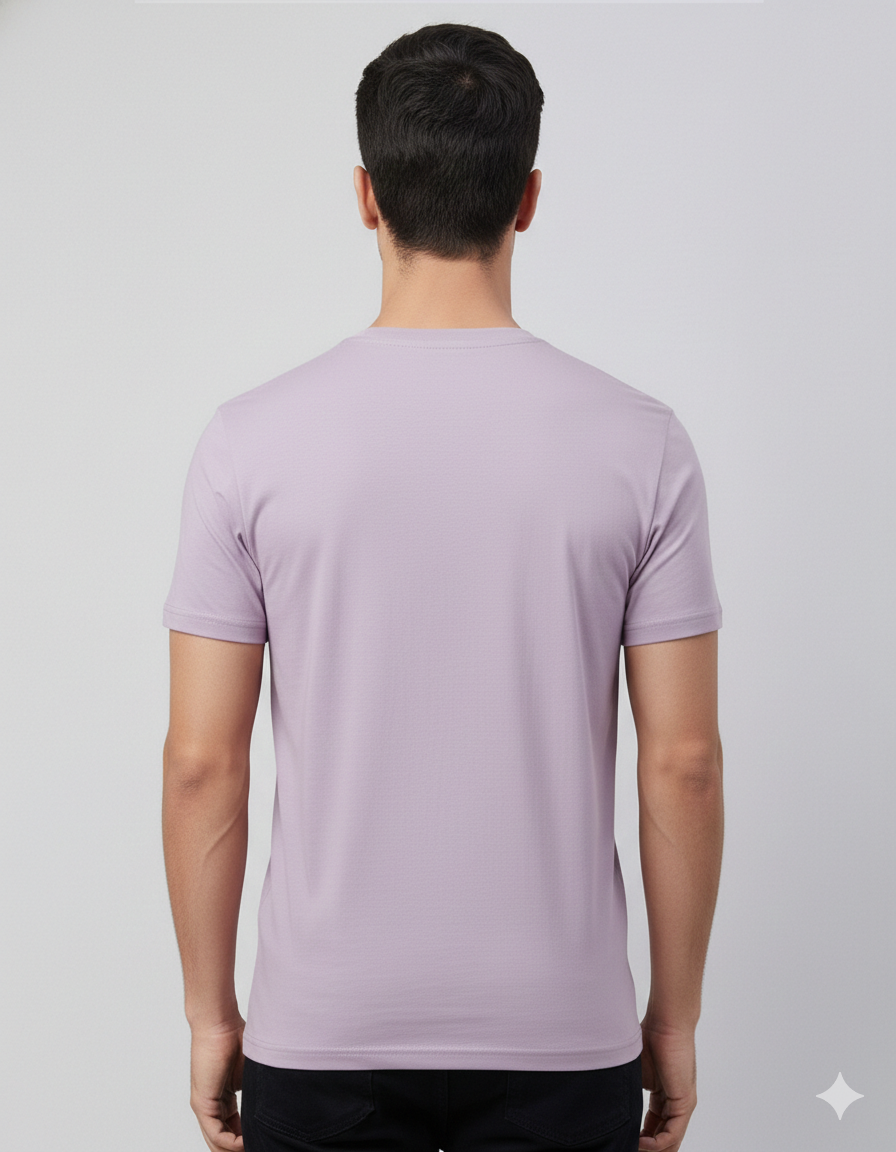 KEEP GOING PRINTED COTTON ROUND NECK T-SHIRT