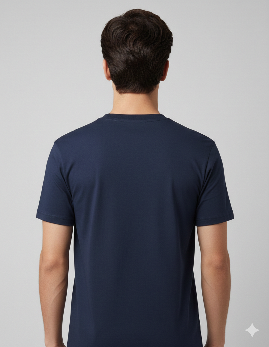 DC PRINTED COTTON ROUND NECK T-SHIRT