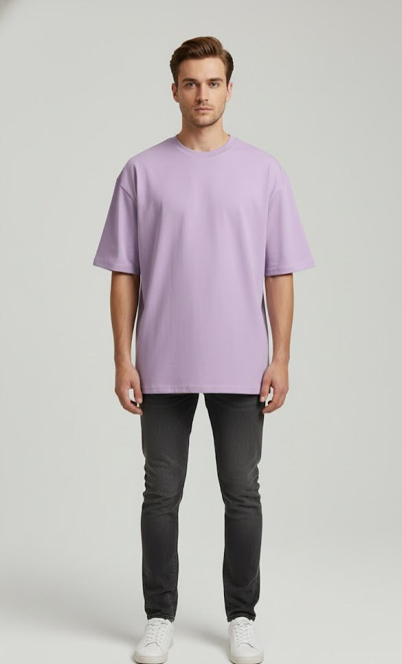 VICTORY PRINTED COTTON ROUND NECK OVERSIZE T-SHIRTS BACK