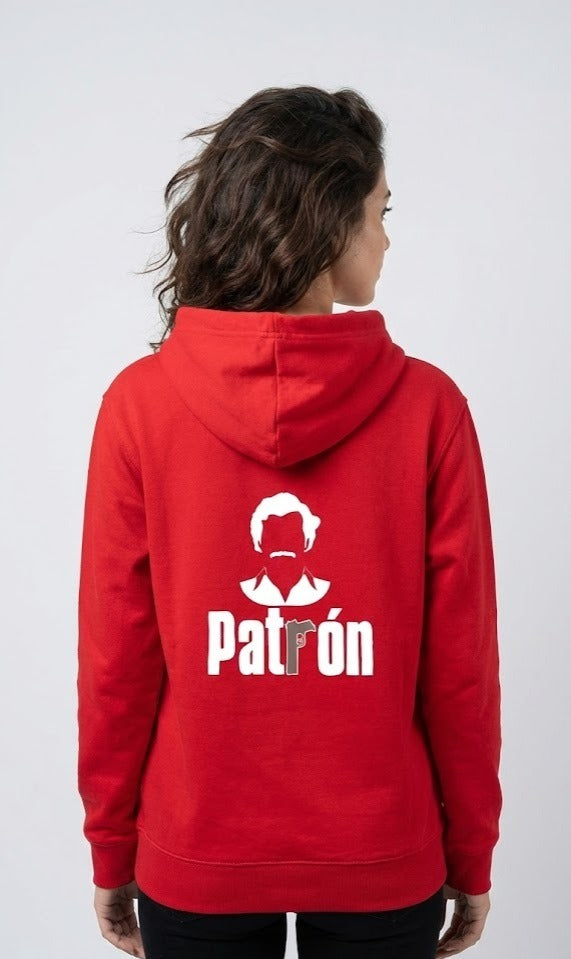 VICTORY & PATRON PRINTED COTTON PULLOVER HOODIES 300 GSM