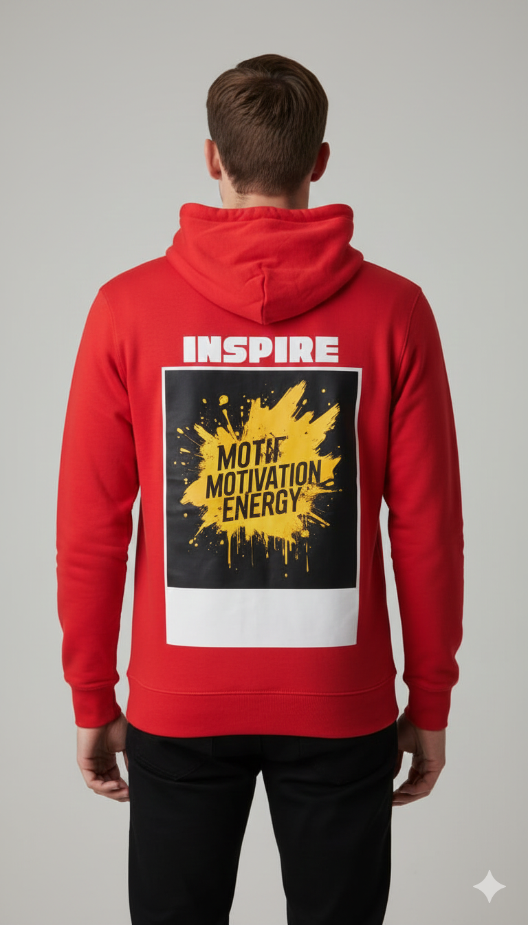 INSPIRE PRINTED COTTON HOODIES 300 GSM BACK