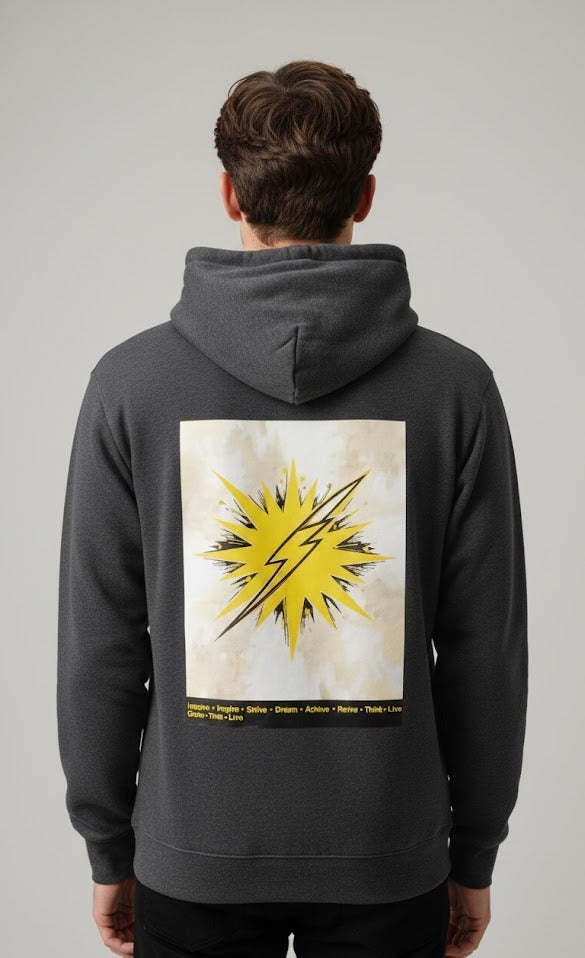 EMPOWER PRINTED POLYCOTTON HOODIES