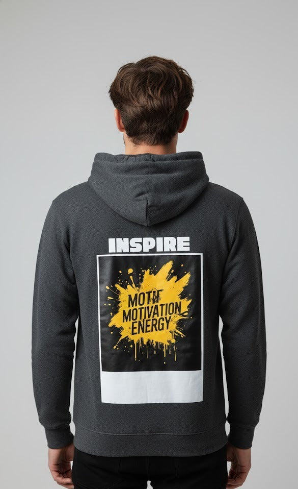 INSPIRE PRINTED POLYCOTTON HOODIES